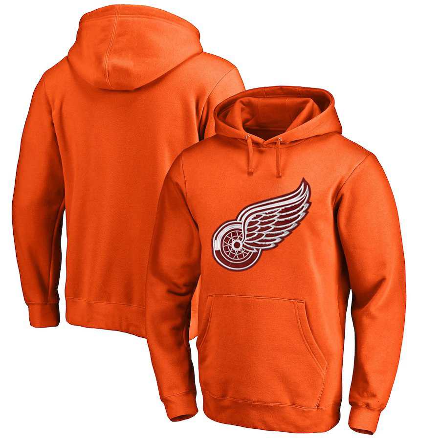 Detroit Red Wings Orange All Stitched Pullover Hoodie,We sell and wholesale Detroit Red Wings Orange All Stitched Pullover Hoodie on line form chian!